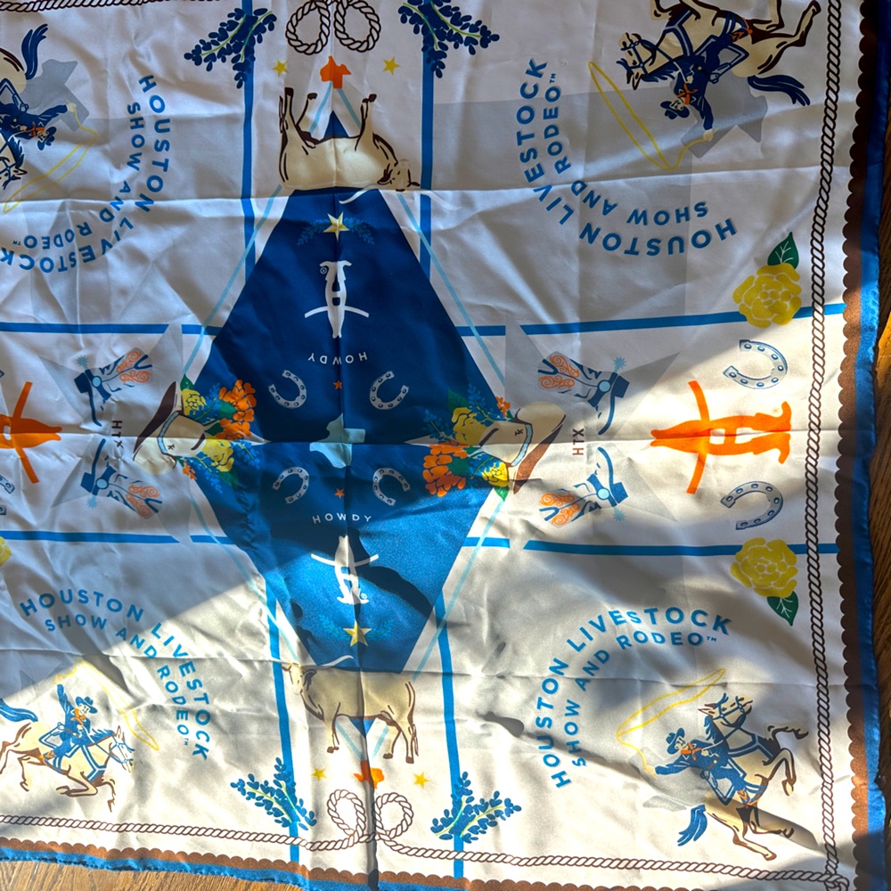 Houston Rodeo commemorative 2022 scarf